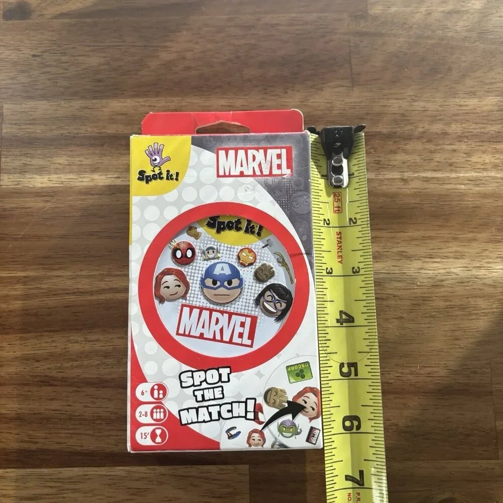 Spot It: Marvel Version‎ Tile Game NEW SEALED! Damaged Box